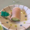 kasumisou⁂'s cooksnap of when they made チャチャっと！キュウリのハム巻き.