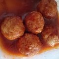 まるちゃママ's cooksnap of when they made ✿チーズ入り♡チキンミートボール✿.