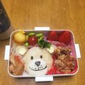 きょなみなみなみなみ's cooksnap of when they made スージーズー♪ブーフおにぎり＊キャラ弁.