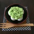 うさちゃんとワンワン's cooksnap of when they made 「ずんだ白玉♪」.