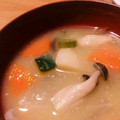 シロいタヌキ's cooksnap of when they made 味噌仕立て♡もちもち団子のだんご汁.