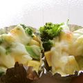 あゆみゆりらん's cooksnap of when they made さつまいもとブロッコリーのグラタン.