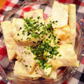 ingw's cooksnap of when they made タケノコとハム卵の味噌マヨ胡麻和え.