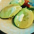 わんにゃん子's cooksnap of when they made ふわふわしっとり♪１人分のホットケーキ.