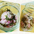 和着付教室みほり's cooksnap of when they made 桜の花（八重桜）の塩漬け.