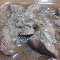 cojy's cooksnap of when they made とりレバーの生姜煮.