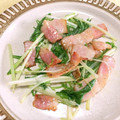 ステルトミチル's cooksnap of when they made 簡単☆水菜とベーコンの炒め物.