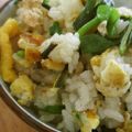 ふくくふ's cooksnap of when they made 子供ランチに♪たらこバター醤油チャーハン.