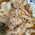 わく智's cooksnap of when they made ご飯がすすむ！あるもので時短生姜焼き.