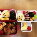 すいかﾁｬﾝ's cooksnap of when they made ＊キャラ弁＊とても簡単＊にわとりとひよこ.