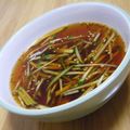 サオリ's cooksnap of when they made きゅうりの★さっぱりピリ辛★冷たいスープ.