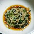 J_son's cooksnap of when they made 海苔が香る、水菜とエノキのもみ海苔和え.