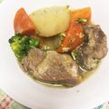 Kotop's cooksnap of when they made 豚肩ロースかたまりと大根のスープ煮.
