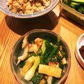 さま〜しゃ's cooksnap of when they made わけぎのすり胡麻入りぬた和え.