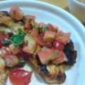 kajipi's cooksnap of when they made ～鶏胸ガーリックソテーのサルサのせ～.