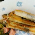 ちっぷ☆♪'s cooksnap of when they made ししゃも春巻き.