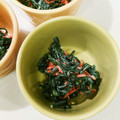 rinpoyo⊿'s cooksnap of when they made ニラと桜えびの彩り和え。.