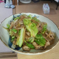 サーフブレイド's cooksnap of when they made 豚肉とたまねぎのぽん酢炒め.
