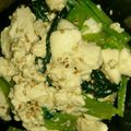ホワカピ's cooksnap of when they made 簡単に♪小松菜と豆腐のごまあえ♪.