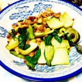 halulun3's cooksnap of when they made 豚肉と青梗菜のオイスターソース炒め.