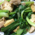 なるこォ's cooksnap of when they made 鶏肉と小松菜の甘辛炒め.