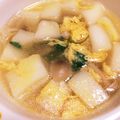 ゆうたぱん's cooksnap of when they made はんぺん＆ホウレン草スープ.