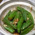 トモーピー's cooksnap of when they made ☆おくらの胡麻和え☆.