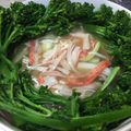 ぱるママぱたこ's cooksnap of when they made チンゲン菜のカニ餡掛け風♪.