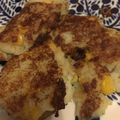 Takire's cooksnap of when they made ﾏｯｼｭﾎﾟﾃﾄ焼き.