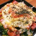 miico713's cooksnap of when they made ブロッコリー＆新玉ねぎのチーズ焼き.