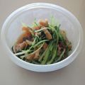 黒豚チョコ's cooksnap of when they made お袋の味！！！水菜と油揚げの炒め物.