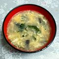 ❤和くんのお嫁さん❤'s cooksnap of when they made 失敗しない！きくらげと溶き卵の中華スープ.