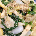 ♪まるえ's cooksnap of when they made 旬のお惣菜♪筍とわけぎの酢味噌和え.