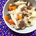 ふたごゆき's cooksnap of when they made おばあちゃんの味！ほかほか炊き込みご飯.