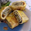 ひとひとの素's cooksnap of when they made お弁当に・紫で簡単卵焼き.