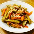 月見なっとう's cooksnap of when they made きんぴらごぼう.