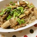 イノコ台所研究所's cooksnap of when they made 竹輪や蒲鉾(残り物)で柳川風～(･∀･).