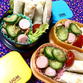 ふたごゆき's cooksnap of when they made きゅうりとソーセージのサラダ♬.