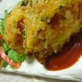 ちえりんこ's cooksnap of when they made ライスコロッケ　　～ナポリ風～.