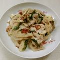 あっこ姉's cooksnap of when they made れんこんと豚こまの梅しそ炒め.