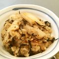 三段目's cooksnap of when they made たけのこと(＾ω＾)ひじきのおこわ♫.