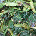 ☆真冬☆'s cooksnap of when they made 海苔の佃煮消費！ほうれん草の佃煮和え♪.