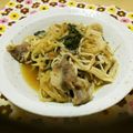 Machalin's cooksnap of when they made 豚肉ともやしの和風梅肉蒸し.