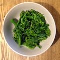 こうゆいにゃん's cooksnap of when they made 菜の花のお浸し わさび醤油で☆.