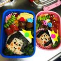 ふくちゃりー's cooksnap of when they made キャラ弁☆子供の日☆金太郎弁当.