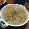 クックQPOCXP☆'s cooksnap of when they made ほんだしで！ベーコンと白菜の黄金スープ☆.