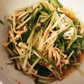 ヒナごはん's cooksnap of when they made レンジで水菜とえのきのおひたし.