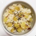 a255's cooksnap of when they made ほっこり芋雑炊.