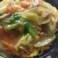 みうさんjp0318's cooksnap of when they made 我が家のあんかけ焼きそば！人気レシピ！.