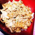 Rena˖°'s cooksnap of when they made ランチに♫豚の照りマヨのせゴハン❁.